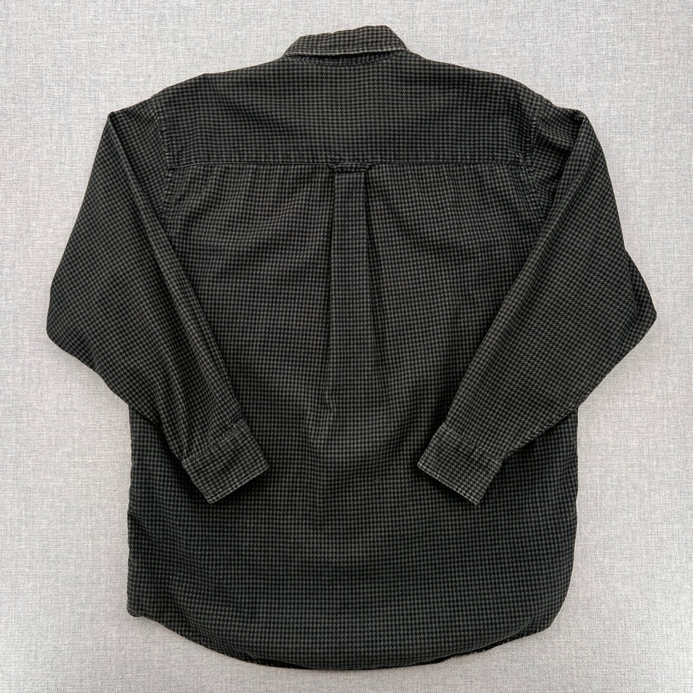Pendleton Button Down Shirt Houndstooth Men M Dar… - image 5